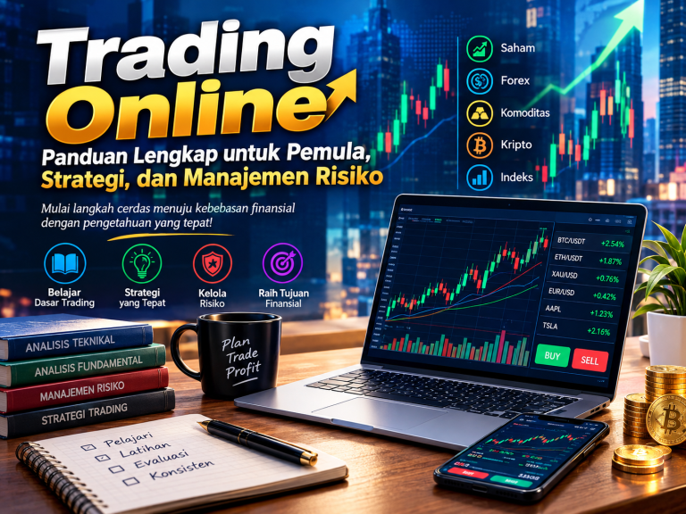 Trading Online: Panduan Lengkap untuk Pemula, Strategi, dan Manajemen Risiko